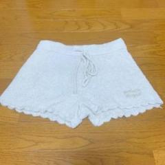 ジェラートピケ ショートパンツ ルームウェア もこもこ 白 ホワイト タオル生地