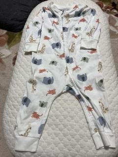 【水通しのみ】H&M 動物柄ロンパース 4-6M 68㎝ パジャマ