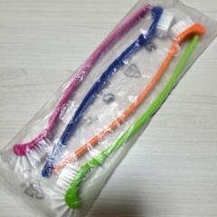 （140）タッパウェアお皿＆ボウル中心　ボトルブラシおまけつき　未使用　説明必読 140）タッパウェアお皿＆ボウル中心 ボトルブラシおまけつき 未