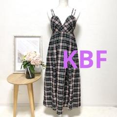 【美品】KBF アーバンリサーチ　キャミワンピース　チェック