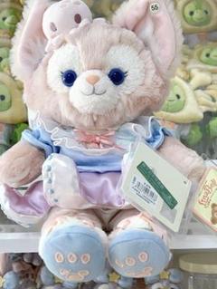 専用　3577 上海ディズニー　釉裏青　リーナベル　キーチェーン 上海ディズニー ダフフレ ぬいぐるみ用ケープキーホルダー