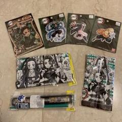 夏休みセール‼️【未使用】鬼滅の刃 弁当袋 カップ袋 箸 ワッペン シールセット
