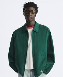 【ZARA】ザラ ブルゾン ジャンパー メンズXL グリーン