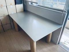 ✨廃盤希少✨ 鈴木敏彦　 無印良品 MUJI アルミ　ローテーブル 無印良品 廃盤アルミテーブル 鈴木敏彦デザイン 森田アルミ工業