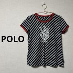 [POLO]ポロ　ボーダー半袖Tシャツ コットン100%