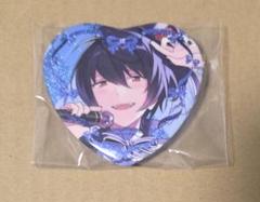 【カバー付き】あんスタ★Knights【朔間凛月】一番カフェ★ハート型缶バッジ 新品☆あんスタ☆Knights【朔間凛月】一番カフェ☆ハート型缶