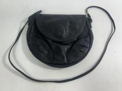 YSL イヴサンローラン　ヴィンテージ　ショルダーバッグ ブラック