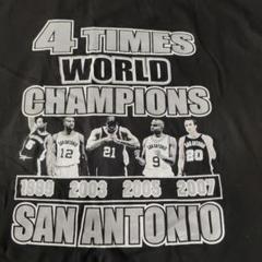 US古着 Tシャツ サンアントニオスパーズ 優勝記念2XL