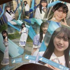 鶴崎仁香 日向坂46 ジャーマンアイリス MV 生写真 8種コンプ