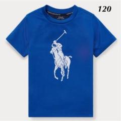 新品 ラルフローレン パフォーマンスTシャツ ブルー 120㎝ 6