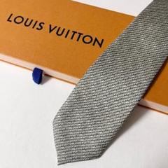 総柄 LOUIS VUITTON ルイヴィトン ネクタイ シルク100% 美品