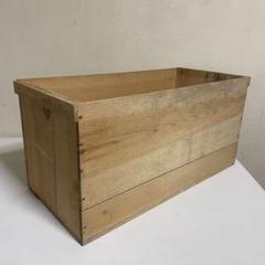 自宅保管品 りんご箱 木箱 ウッドボックス 収納ボックス ガレージ エイジング