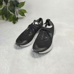 【良品】LACOSTE/ラコステ/スニーカー/黒/白/25.5cm