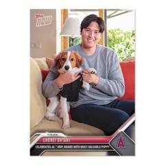 【美品8枚セット】大谷翔平 犬 カード　二刀流カード付きtopps 2025年最新】大谷 犬 カードの人気アイテム - メルカリ