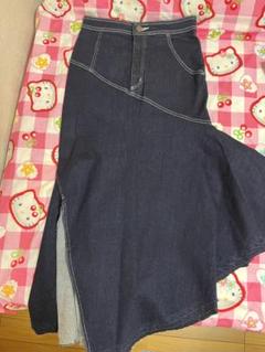 シェリエ sheller デニム マーメイドスカート sheller シェリエ デニムスカート マーメイドスカート S