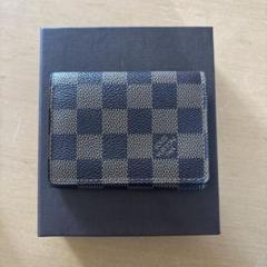 最終値下げ❣️LOUIS VUITTON ルイヴィトン 名刺入れ ダミエ 本日最終値下げ！Louis Vuitton ダミエ 名刺入れ