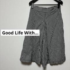 即日発送♡Good Life With... ギンガムチェック　ガウチョパンツのサムネイル