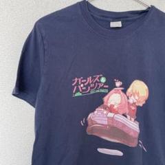 ガールズ＆パンツァー Tシャツ XLサイズ 漫画 アニメ 映画 ゲーム ガルパン ガールズ＆パンツァー 劇場版 フルパネルTシャツ 河西忍