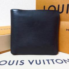 注目の福袋! 黒 マルコ ポルトフォイユ エピ ルイヴィトン 二つ折り モノグラム 財布 - 折り財布