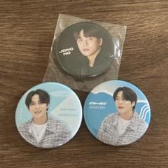 まっち～ページ ateez 缶バッジまとめ買い ⭐︎送料込み⭐︎ATEEZ POPUP ホンジュン ランダム缶バッチ