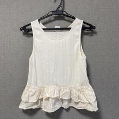 タンクトップ　フリル　ZARA
