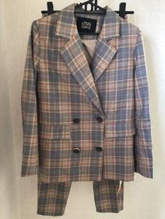 ELF SACK 素敵 パッチワークチェックのゆったりコート◆高級感 ELF SACK 素敵 パッチワークチェックのゆったりコート◇高級感