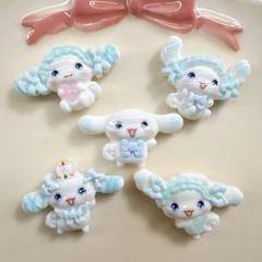 サンリオ シナモロール シナモン デコパーツ 5コセット