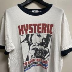 ヒステリックグラマーhysteric glamour リンガーT半袖tシャツ