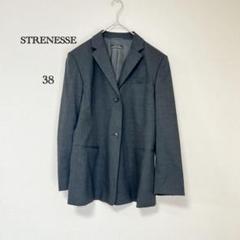 新品未使用 STRENESSE ストラネス フード付ナイロンブルゾン 42