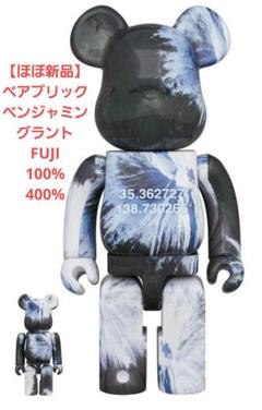 【ほぼ新品】ベアブリック ベンジャミン グラント FUJI 100% 400%