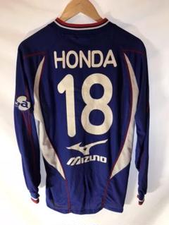 非売品MIZUNO NOTICEofHONDA「18」本田圭佑長袖Lユニフォーム 非売品MIZUNO NOTICEofHONDA「18」本田圭佑長袖Lユニフォーム