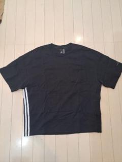 adidas ブラック THREE STRIPES