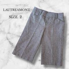 ロートレアモン ショートパンツ 綺麗め 上品 大人女子 ウール ブラック M