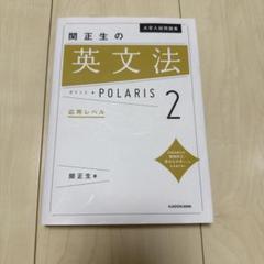 大学入試問題集 関正生の英文法ポラリス 2 応用レベル