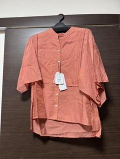 新品　ヤマダヤ　vin トップス　フレアスリーブ オレンジシャツ スコットクラブのサムネイル