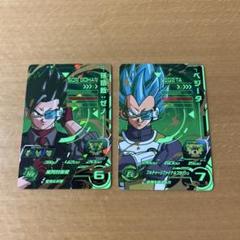 ドラゴンボールヒーローズ 引退品　孫悟飯：少年期　ゴジータ：ゼノ　仮面のサイヤ人 ⭐️スーパードラゴンボールヒーローズ ゴジータ：ゼノ UM8-SEC2