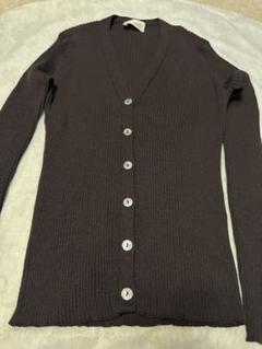Harrods - HARRODS　ハロッズ　ウールロングカーディガン　新品未使用 古着 40-50s Harrods London ヘビー ウール ショールカラー