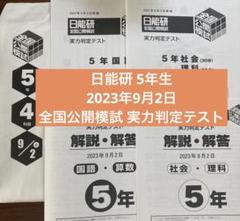2025年最新】日能研 模試 5年の人気アイテム - メルカリ