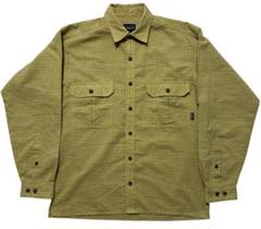 Patagonia 2000s S/Sトロピカルフラッツシャツ L ブルー ◻︎ Patagonia Tropical Flats Shirts 