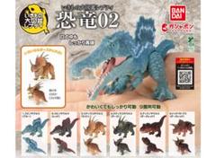 コンプ　いきもの大図鑑レプティ 恐竜02　全6種　ガチャ　フィギュアのサムネイル