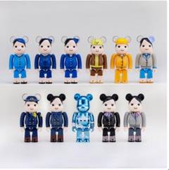 BE@RBRICK for ANA 70周年記念歴代制服コレクション100%のサムネイル