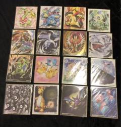 ②complete pokemon ART色紙　ミニ色紙　当時物 pikachu