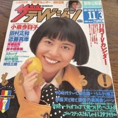 小泉今日子 ドラマ 切り抜き ザテレビジョン TVガイド 女性誌 他
