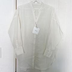 未使用タグ付き バックロングシャツ
