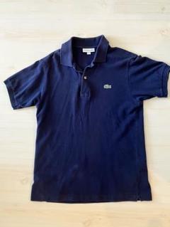 ラコステ ポロシャツ フランス製 LACOSTE L1212L 美品 ネイビー ラコステ LACOSTE 『L.12.12』定番半袖ポロシャツ （ネイビー