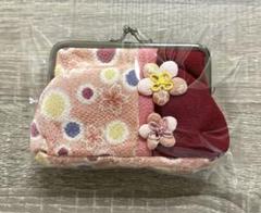 ちめりんがま口ポーチ　京都【ハナビラヒトツ】