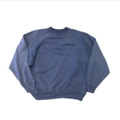 90s メキシコ製 Hanes 無地スウェット ネイビー【短丈XL】