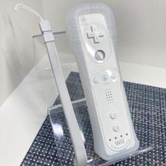 【フルメンテナンス】Wii WiiU リモコンプラス ホワイト 白色 ジャケ紐a