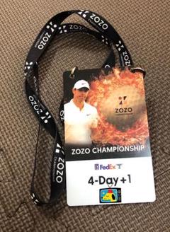 ZOZO チャンピオンシップ 4day +1チケット 使用済み