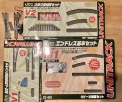 KATOレールセットM2&V2&対向式ホームセット（ジャンク　オマケつき） KATOレールセットM2&V2&対向式ホームセット（ジャンク オマケつき）